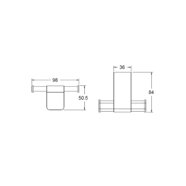 Móc áo American Standard WF-1381MB